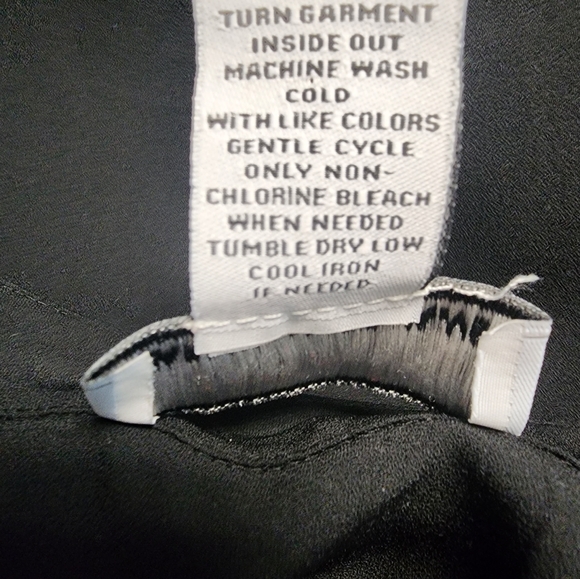 **SOLD**Carmen Marc Valvo black studded top (L) - Picture 6 of 12